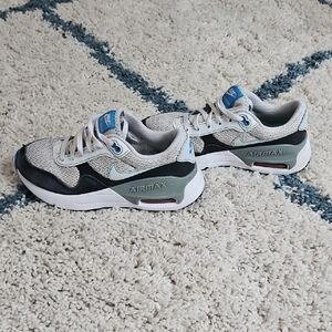 Nike Air Max Sneakers in Gray, Black, and Teal